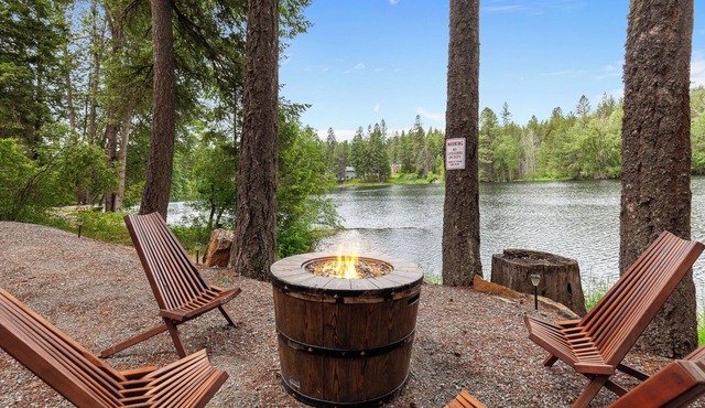 New Listing! Lakeside Retreat | Fire Pit | Deck with Lake View