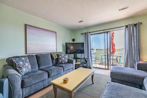 NEW LISTING! Two Bedrooms in A Building with Marsh and Ocean Views