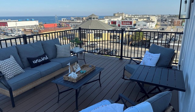 New Luxury 3 bedroom 3.5 baths Condo located in the heart of Salisbury Beach.