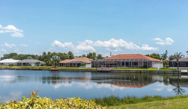 Newly listed beautiful Waterview 3-bedroom 2 Bathroom house in Cape Coral.