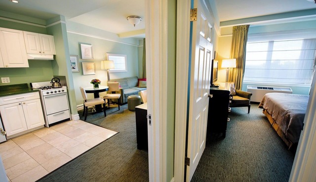 NYC Apartment-Style Double Suite | Kitchen | Steps from Beacon Theater & Subway