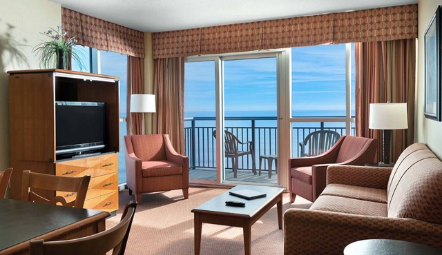 Oceanfront Family Condo: Indoor Pools, Kitchen | Walk to Downtown Dining