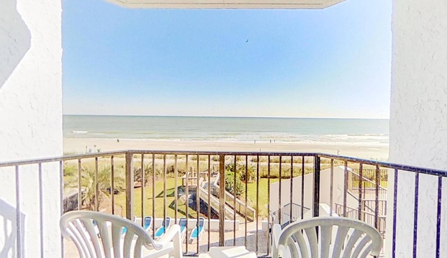 Oceanfront Studio | Kitchen | Dog Friendly | Pools