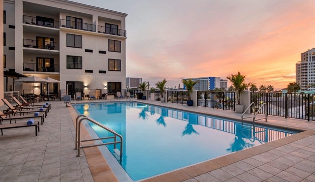 Pair of Two Queen Rooms | Beach 0.1 mi, Outdoor Pool & Onsite Bar Base