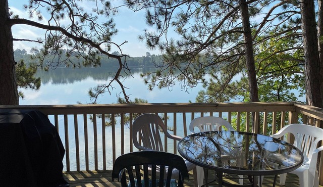 Peaceful Lakefront Family Cabin. Boat slip. Fishing. Near Itasca State Park