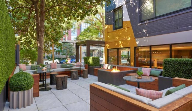 Poolside Dining on the Rooftop! Pets Allowed! Minutes to Washington Monument!