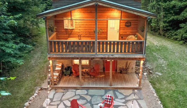 Private cabin on the Ausable River near Whiteface.