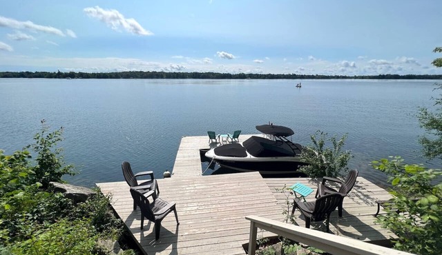 Private lakefront w/panoramic views near Westport