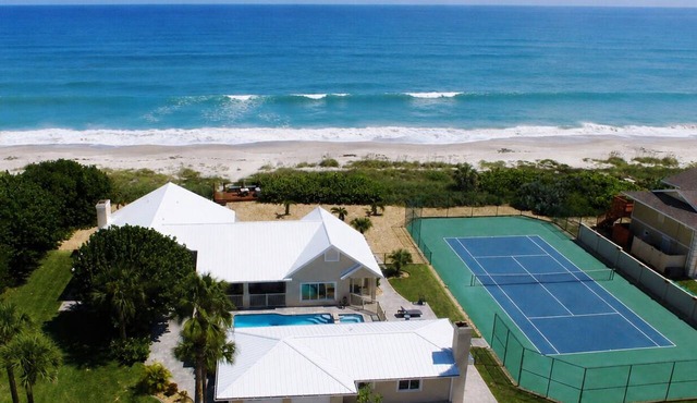 Private Oceanfront Estate Tennis-Pickleball Pool-Spa Golden Sands® Emerald
