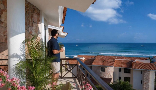 Punta Mita Luxury Oceanview Penthouse for Families – Staff & Golf Cart Included