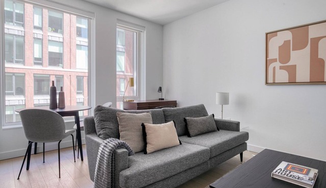 Remarkable South End Jr 1BR w/Gym, nr Groceries, by Blueground