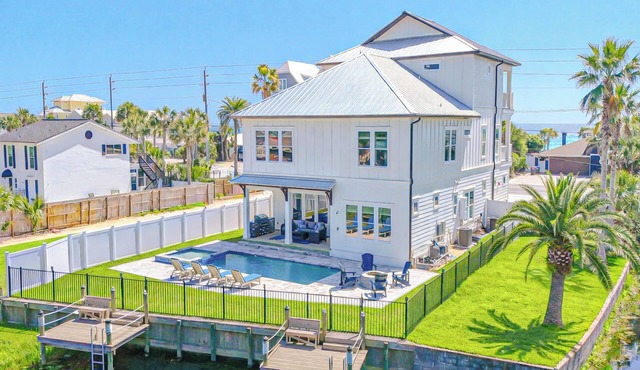 Salty Seahorse | Luxe Home, Gulf Views, Private Pool + Fire Pit