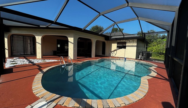 Spacious 3BR home with Heated Pool & WiFi! Great spot near beaches & shopping!