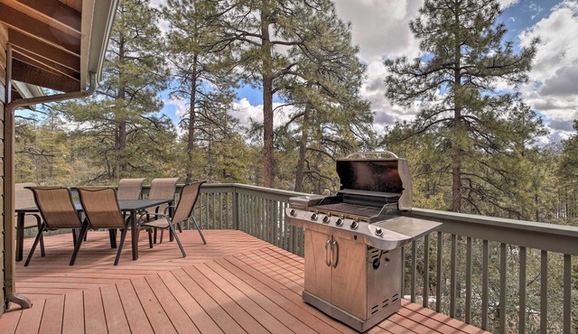 Spacious Cabin Vacation Rental in Prescott!