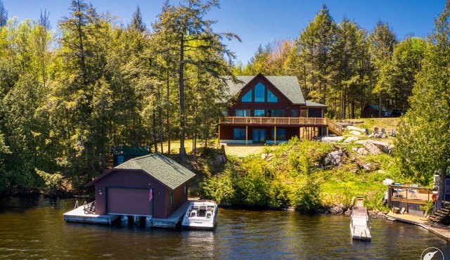 Stunning Waterfront on Upper Saranac (AC in most bedrooms!)