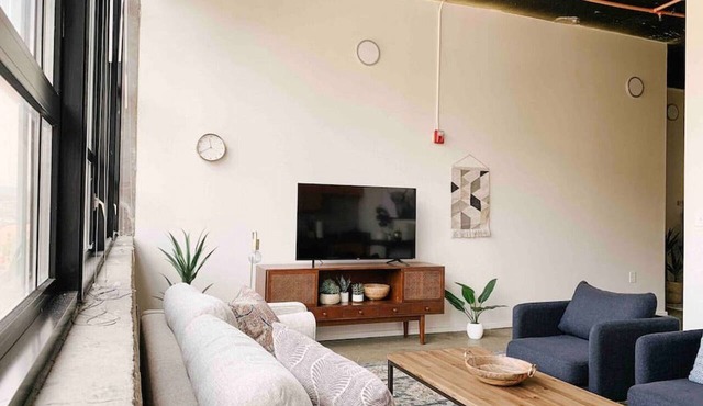 Sunny Loft w/View of Gay St