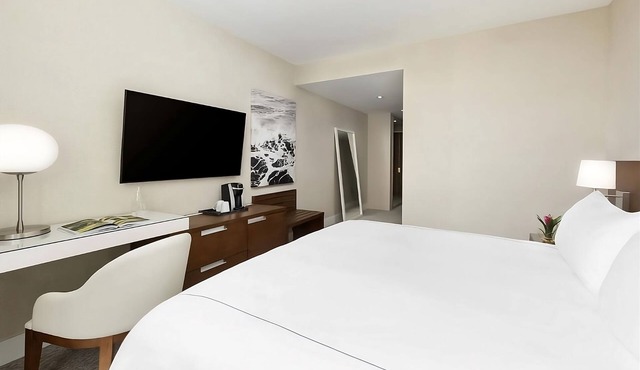 The Altair Hotel Bay Harbor Miami Deluxe King Room Balcony Accessible Water View