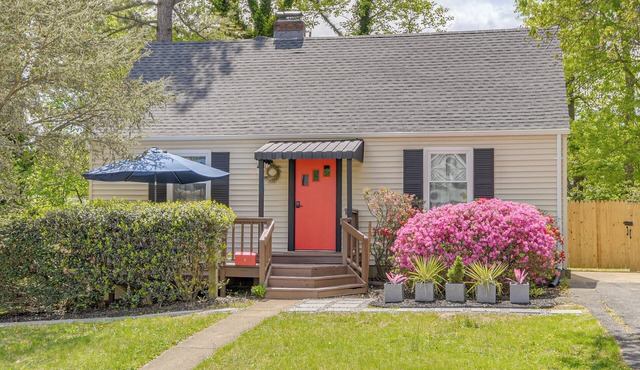 'The Red Door' Stylish Family Home in Falls Church