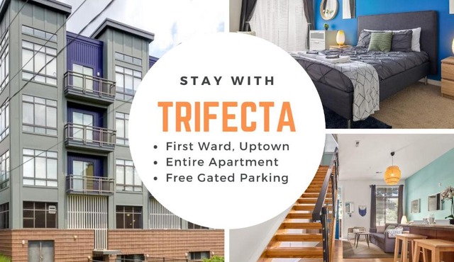 Trifecta Ace Location Pool & Gym Superhost