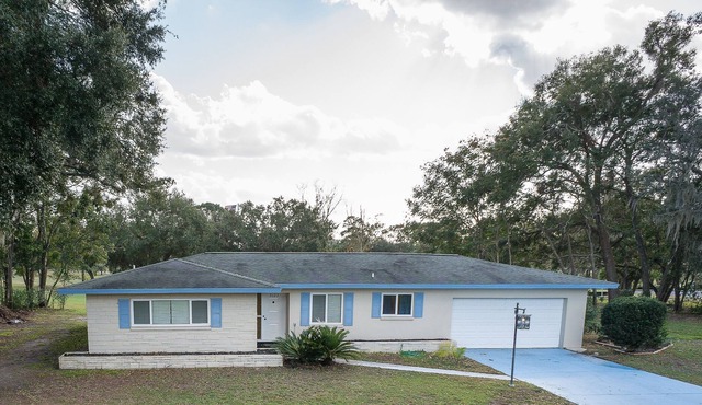 Vacation rental on the golf course in Inverness Florida