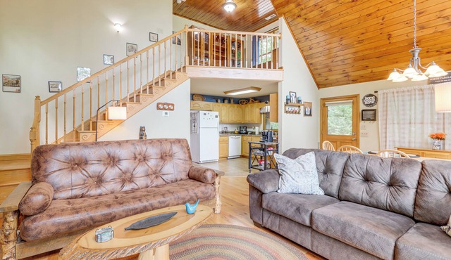 Year-Round Mtn View: Pet-Friendly Murphy Retreat