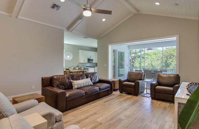 Totally New Stunning Four Bedroom Home on Captiva ! Clean, Private, Serene, and Sunny refuge.