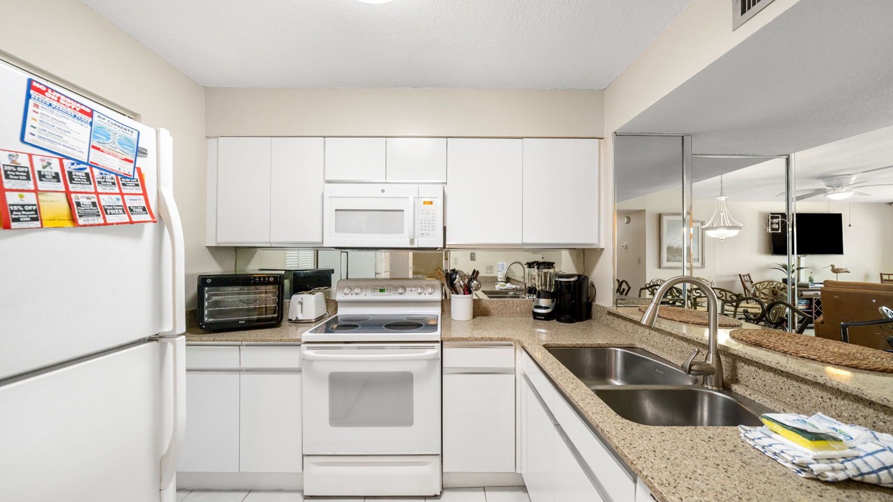 Photo of Kitchen in Gulf Lagoon Beach