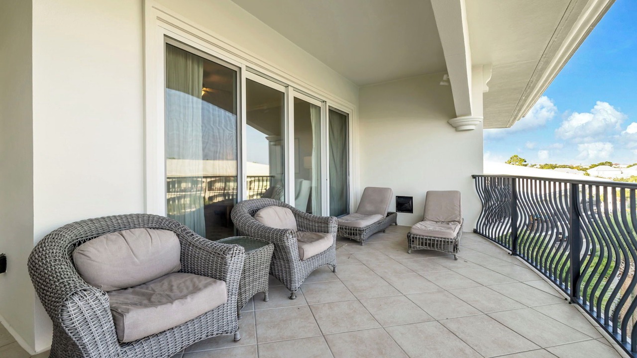 Photo of Patio Balcony in Santa Rosa Beach