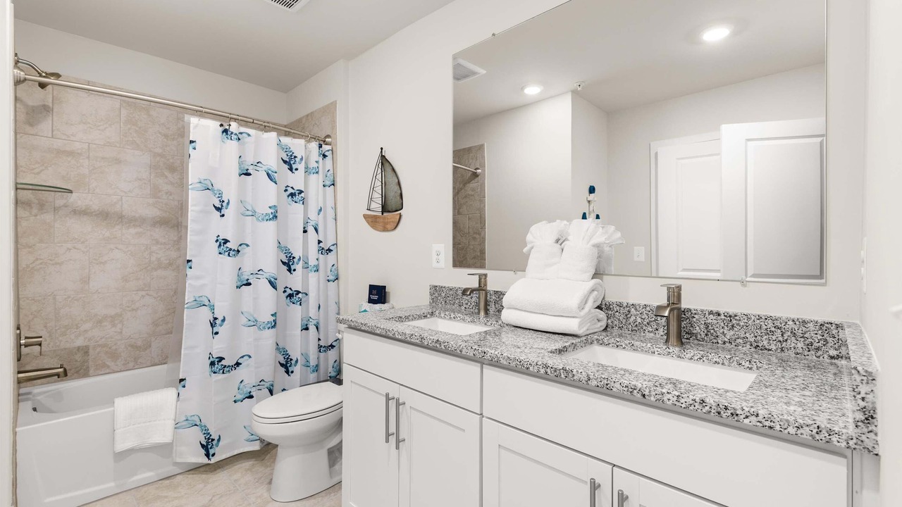Photo of Bathroom in Caine Woods