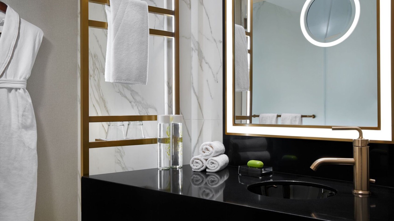 Photo of Bathroom in Downtown Washington D.C.