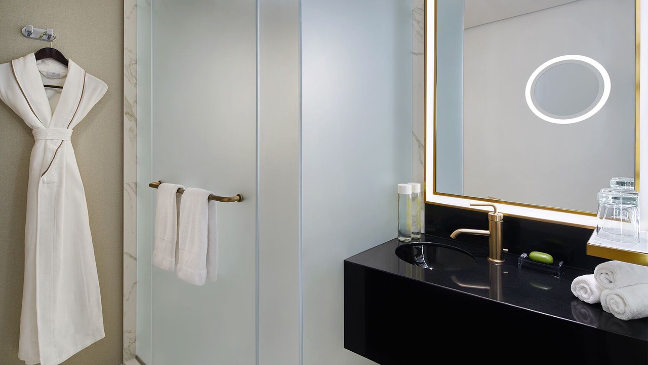 Photo of Bathroom in Downtown Washington D.C.