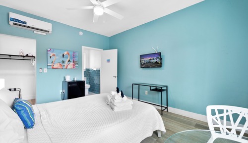 Deluxe Room, 1 Queen Bed, Roll-in Shower