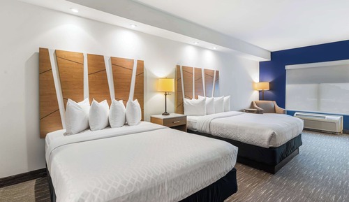 Standard Room, 2 Queen Beds, Non Smoking, Refrigerator & Microwave