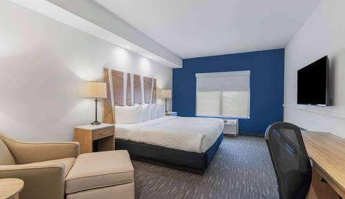 Standard Room, 1 King Bed, Non Smoking, Refrigerator & Microwave