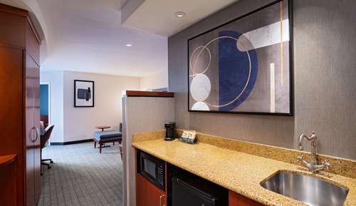 Suite, 1 King Bed with Sofa bed