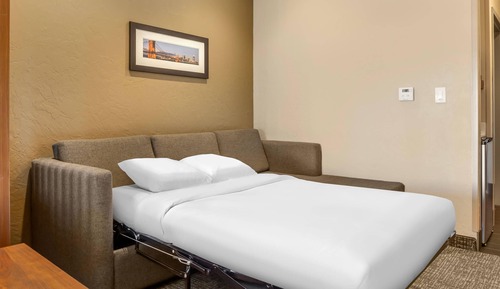 Suite, 1 King Bed, Accessible, Non Smoking (Roll-In Shower)