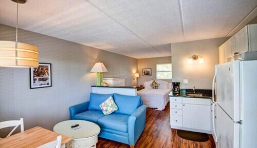 Studio, 1 Queen Bed with Sofa bed (NO PETS)