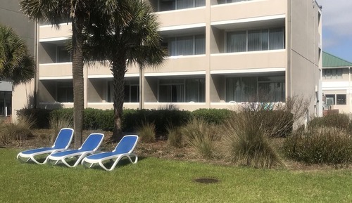 Basic Room, 1 King Bed, Ocean View (3 story walk up)