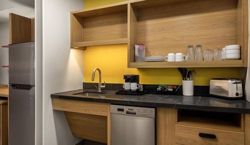 Suite, 1 King Bed, Accessible (Roll-In Shower)