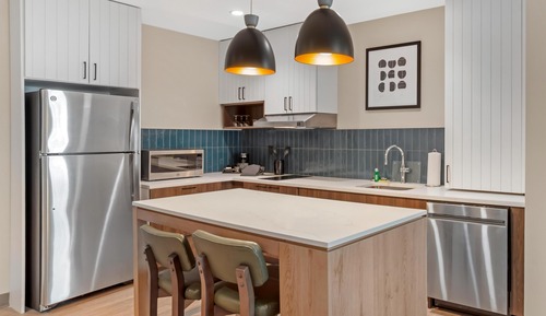 Suite, 1 King Bed with Sofa bed, Accessible, Kitchen (2 Rooms, Tub, Hearing Accessible)