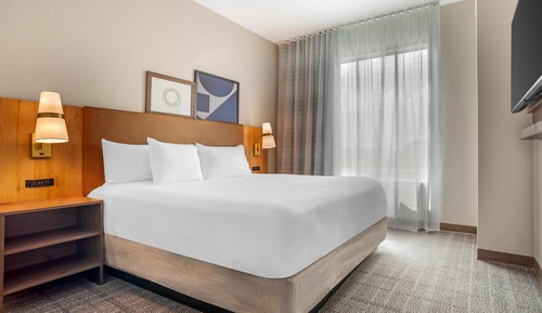 Suite, 1 King Bed with Sofa bed, Kitchen (2 Rooms)