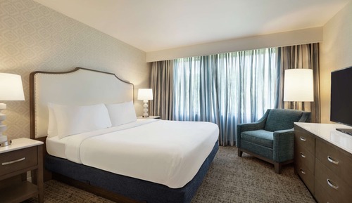 Suite, 1 King Bed, Accessible, Bathtub