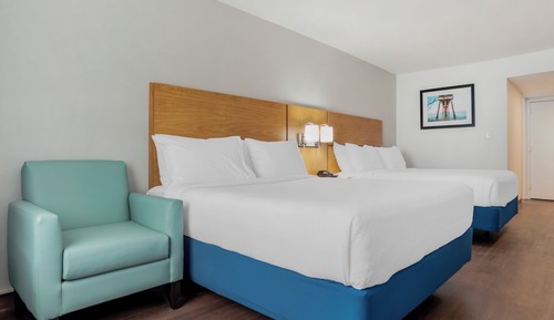 Classic Room, 2 Queen Beds, Kitchenette, Ocean View
