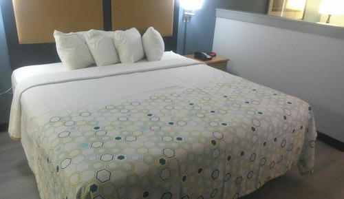 Studio, 1 Queen Bed, Accessible, Non Smoking (Roll-In Shower)