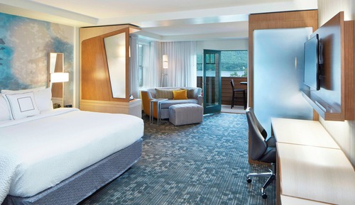 Room, 1 King Bed with Sofa bed, Lake View (Balcony)