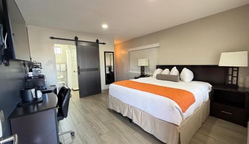 King Room with Roll-In Shower - Disability Access