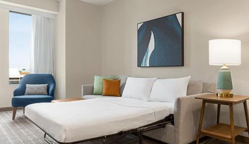 Queen Studio Suite with Single Sofa Bed