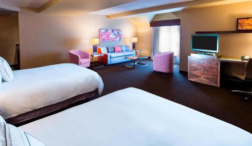 Queen Room with Two Queen Beds and Sofa Bed