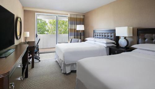 Guest room, 2 Double, Low Rise Bldg, Balcony