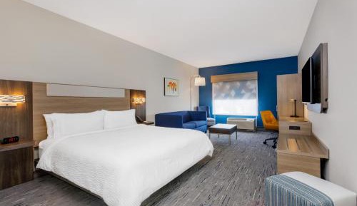 King Suite with Mobility Accessible Roll-In Shower